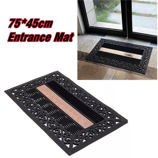 Premium Non-Slip Welcome Door Mat - Diqqawi Plates