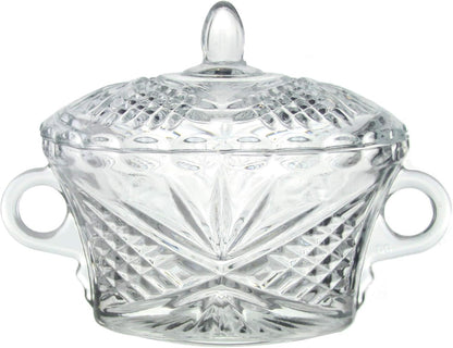 Glass Candy Sweet Jar with Lid – 550ml - Diqqawi Plates
