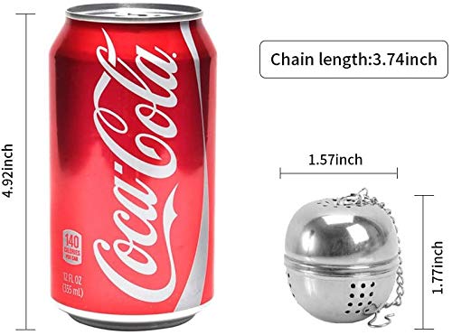Stainless Steel Mesh Tea Ball Infuser – Egg Shape - Diqqawi Plates