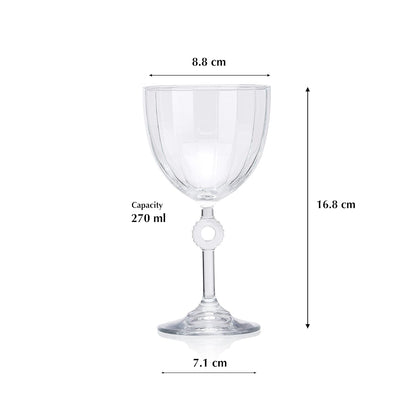 270ML Luxury Glass cup Pasabahce - Diqqawi Plates