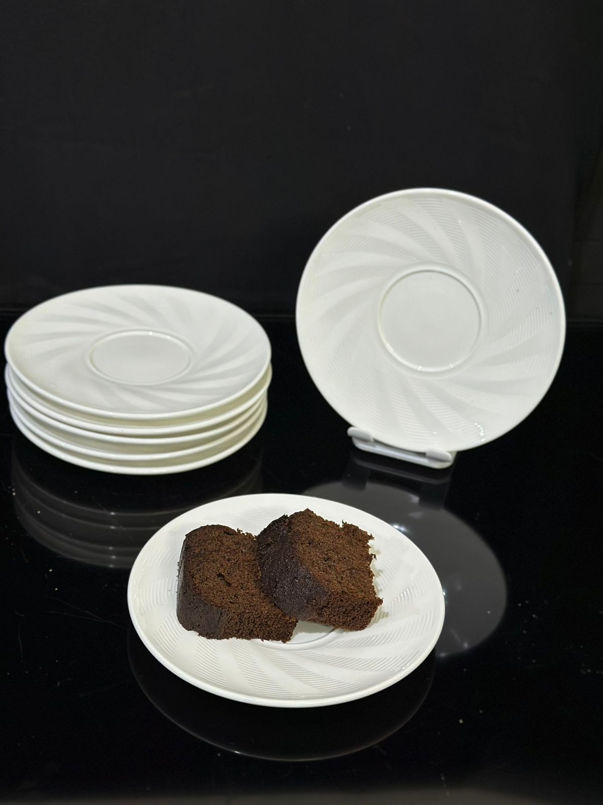 Small Porcelain dessert plate (styl7) - Diqqawi Plates