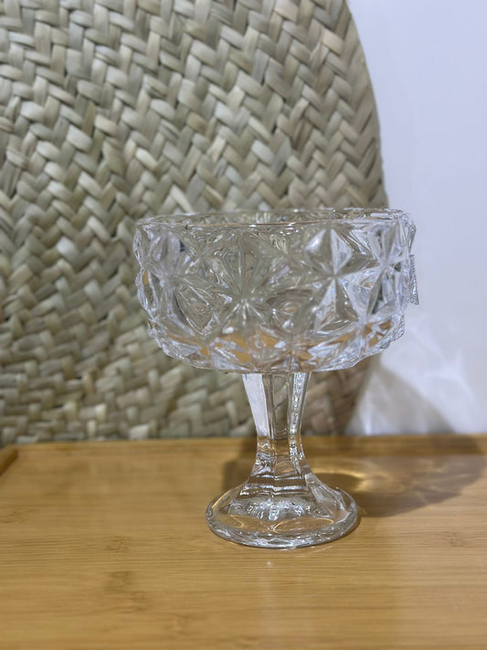 Large Glass Dessert Bowl - Diqqawi Plates