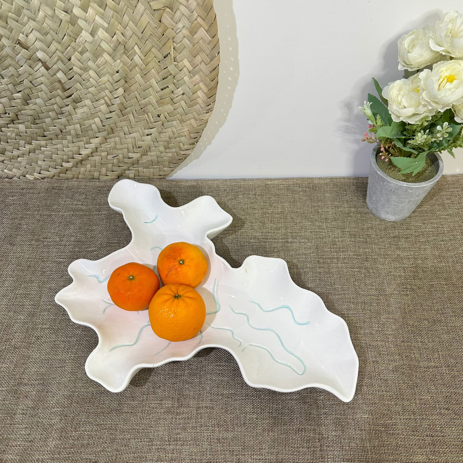 Irregular Stylish Porcelain Serving Platter styl4 - Diqqawi Plates