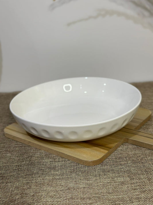 Medium Dish Bowl for Salad styl17 - Diqqawi Plates