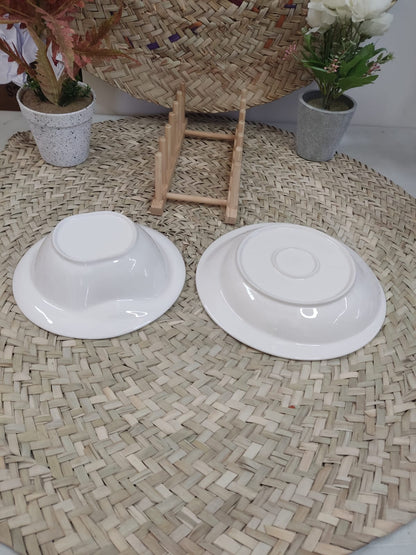 2pcs Luxury Porcelain Serving Set styl2 - Diqqawi Plates