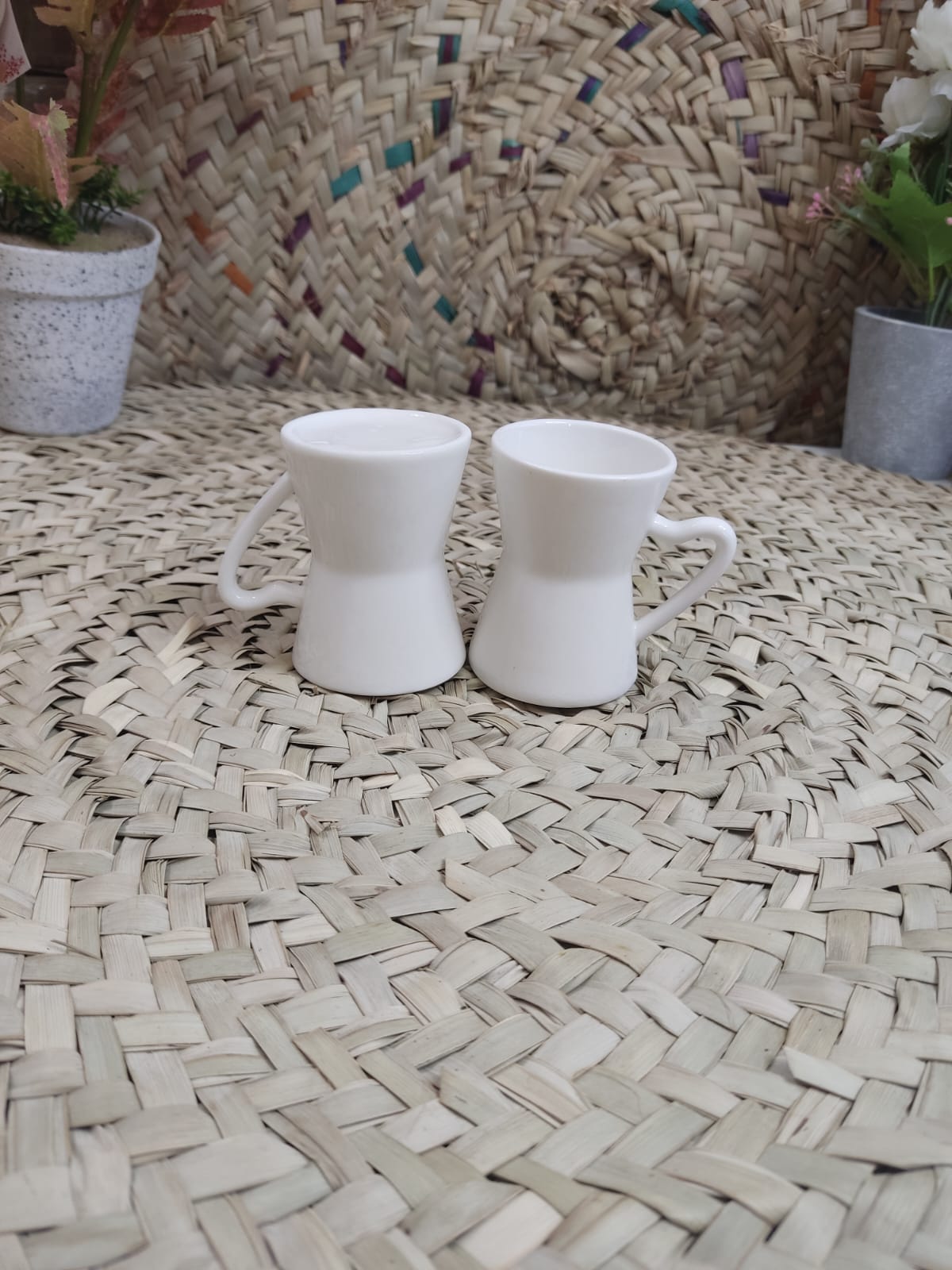 Stylish Coffee Cup with Plate – 180ml - Diqqawi Plates