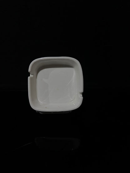 Square Porcelain Ashtray - Diqqawi Plates